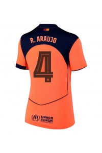 Barcelona Ronald Araujo #4 Fotballdrakt Tredje Klær Dame 2025-26 Korte ermer